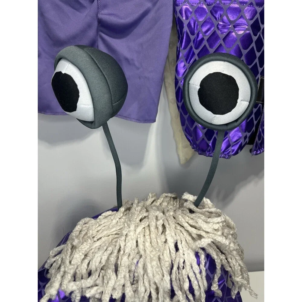 Disney Pixar Monsters Inc. Boo Toddler Costume Size S/P (2T) Purple NWOT